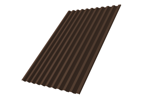 Профнастил С21R 0.45 Drap RAL 8017 шоколад
