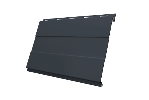 Вертикаль 0,2 prof 0.5 PurPro Мatt 275 с пленкой RAL 7024 мокрый асфальт