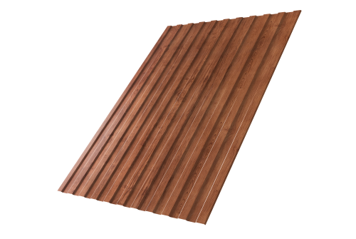 Профнастил С8А 0,45 Print Premium Rowan Fresh TwinColor