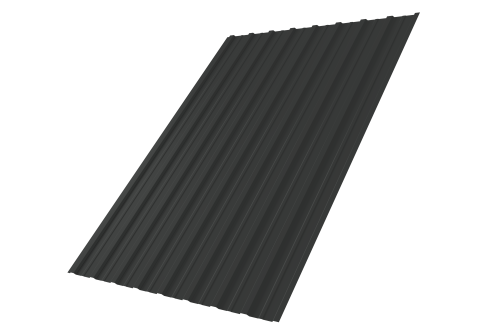 Профнастил С10A 0,45 Drap ST RAL 7016 антрацитово-серый