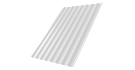 Профнастил С20В 0,45 Drap RAL 9003 сигнальный белый