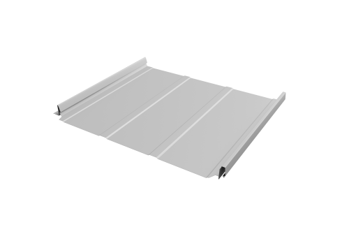 Кликфальц Pro Line Grand Line 0,45 Drap с пленкой на замках RAL 9003 сигнальный белый