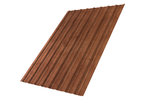 Профнастил С10A 0,45 Print Premium Rowan Fresh TwinColor