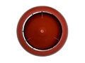 Колпак для трубы d160 красный