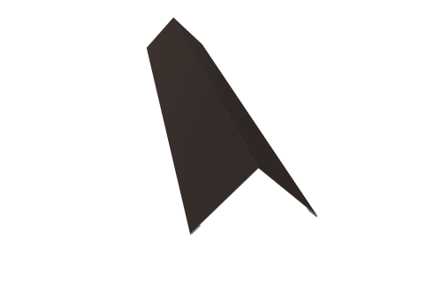 Угол внешний 110x110 0,5 Drap RR 32 темно-коричневый (3м)