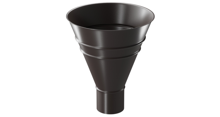 Воронка водосборная Stal Premium, шоколад