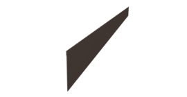 Ламель забора жалюзи Palermo 0,5 Velur X RR 32 темно-коричневый