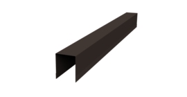 Планка опорная составная внутренняя Palermo 0,45 Drap-double TX RR 32 темно-коричневый (2м)