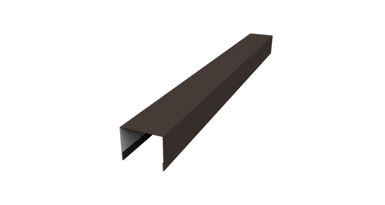 Крышка жалюзи Palermo 0,5 Drap RR 32 темно-коричневый (2,5м)