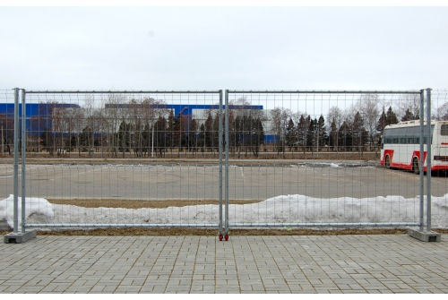 Ворота временного ограждения 1,95х5 Zn